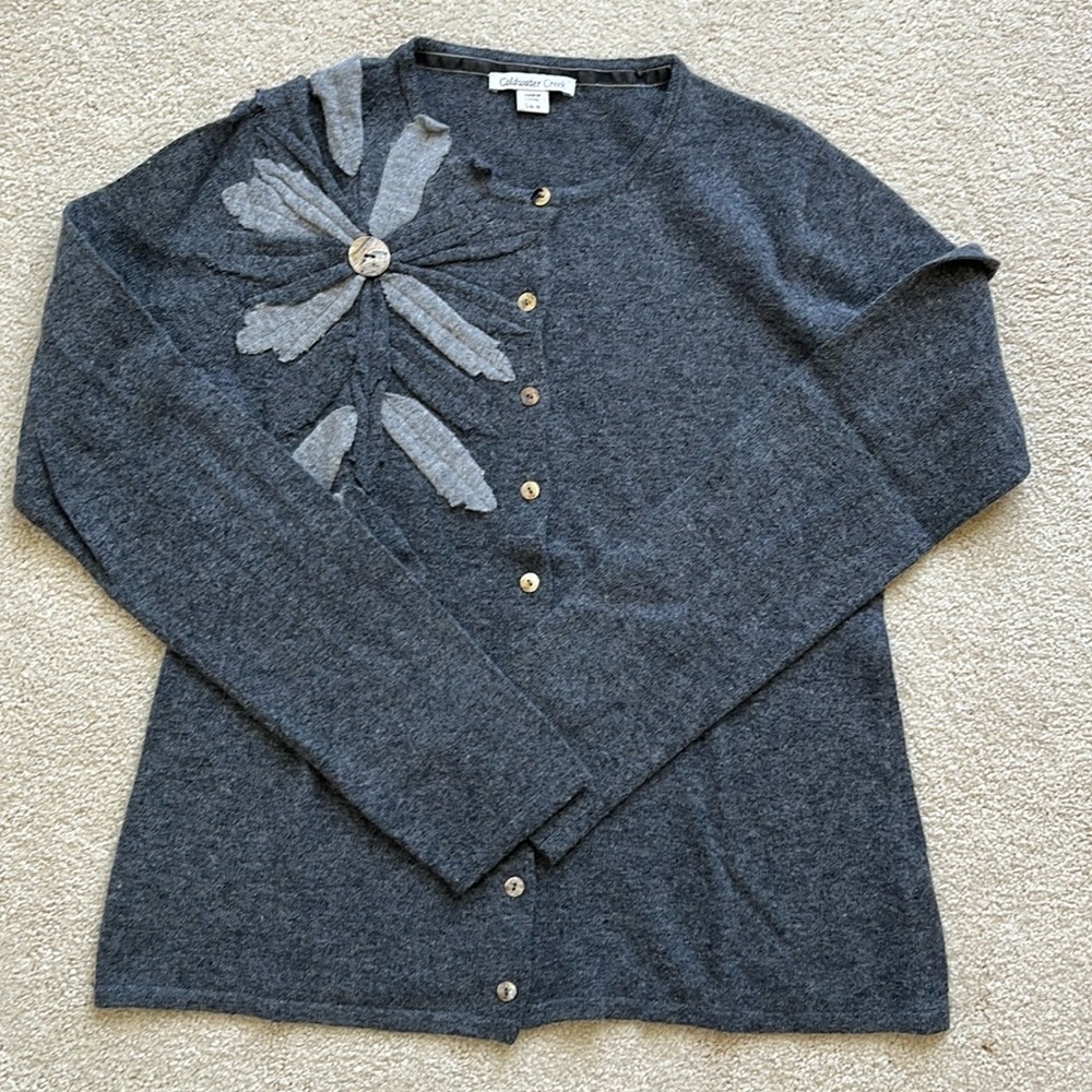 Coldwater Creek Cardigan Sweater, EUC